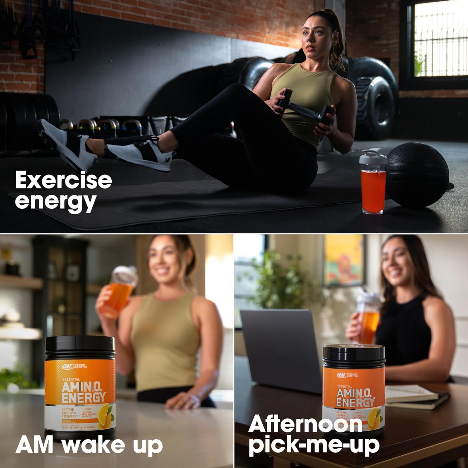 Amino Energy Powder, Orange 270G 30 Servings