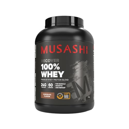 Musashi 100% Whey Protein Powder Chocolate 2kg
