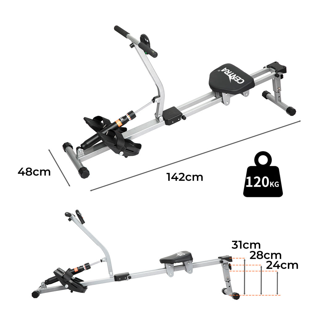 Fitbill Rowing Machine Hydraulic Rowing Machine 12 Levels – Fit N Fuel