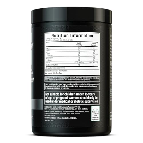 MuscleTech Platinum 100% Creatine Monohydrate Unflavoured 402g