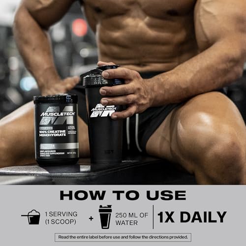 MuscleTech Platinum 100% Creatine Monohydrate Unflavoured 402g