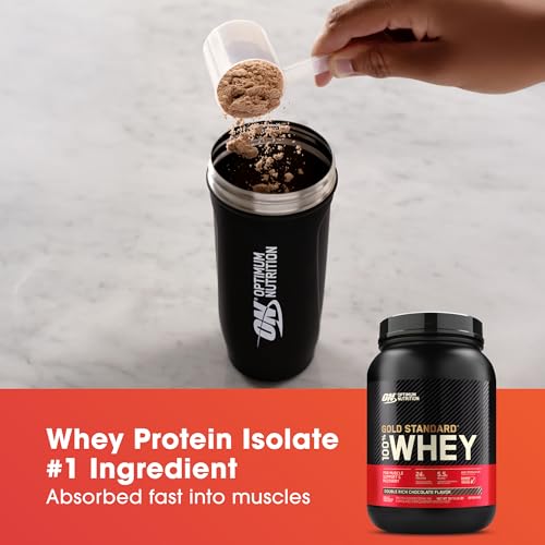 OPTIMUM NUTRITION Gold Standard 100% Whey Protein Powder, Extreme Milk Chocolate, 2.27kg - [packaging may vary]