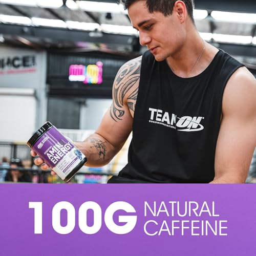 OPTIMUM NUTRITION Amino Energy Powder 270 g, 30 Servings, Tropical Sunrise