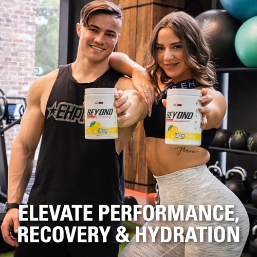 EHP Labs Beyond BCAA + EAA - 10g of Essential Amino Acids, Assists with Muscle Endurance, Recovery & Fatigue - 30 Serves (Raspberry Refresh)