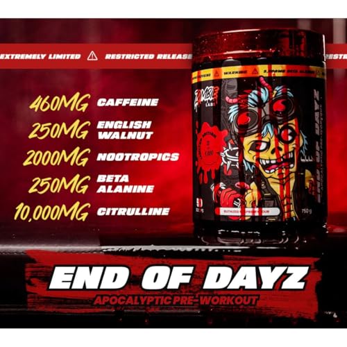 Zombie Labs End Of Dayz Pre-Workout 50 Serves