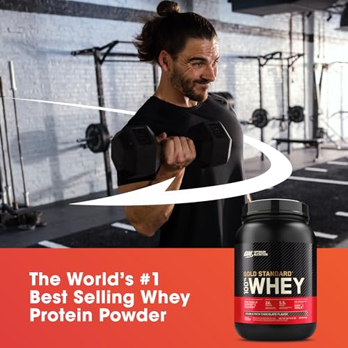 OPTIMUM NUTRITION Gold Standard 100% Whey Protein Powder, Extreme Milk Chocolate, 2.27kg - [packaging may vary]