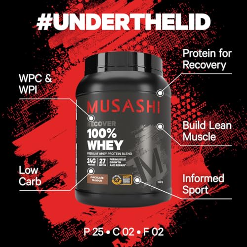 Musashi 100% Whey Protein Powder Chocolate 2kg