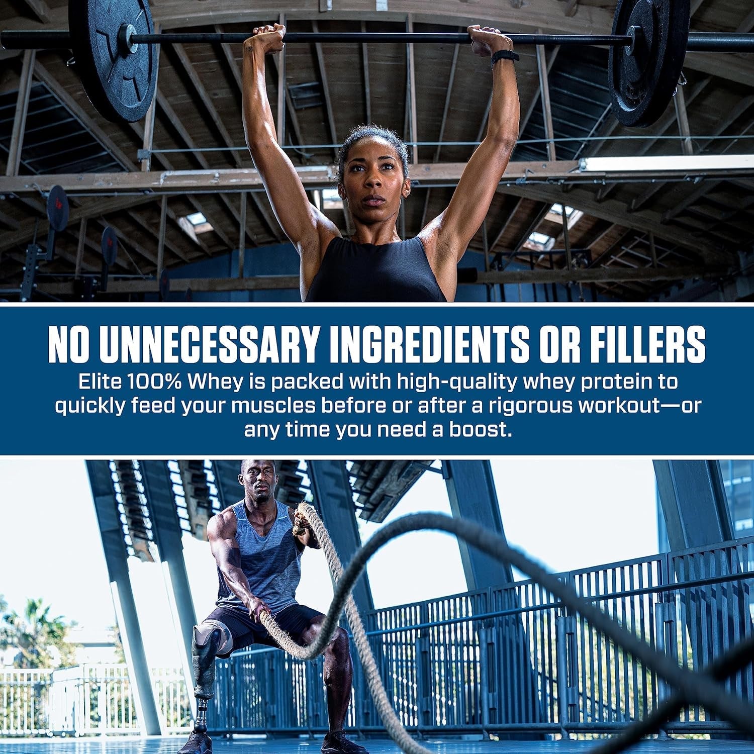 Elite 100% Whey Protein 63 Serves Gourmet Vanilla 2.3Kg