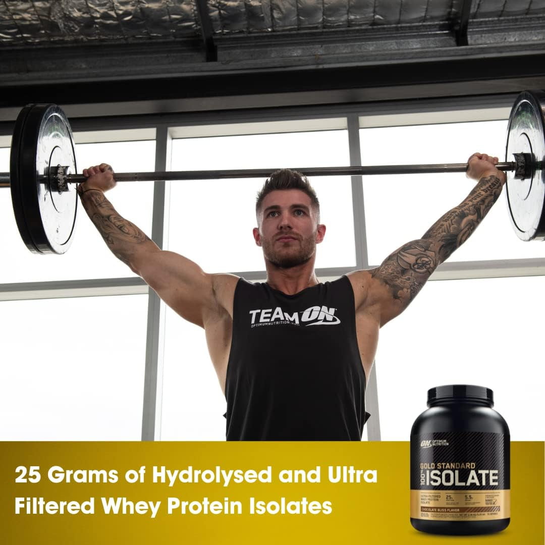 Gold Standard 100% Isolate Protein Powder, Chocolate Flavour, 2.36Kg