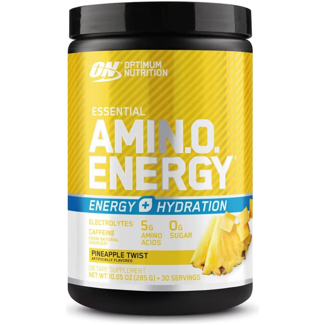 Amino Energy + Electrolytes Powder, Pineapple Twist, 285G, 30 Servings