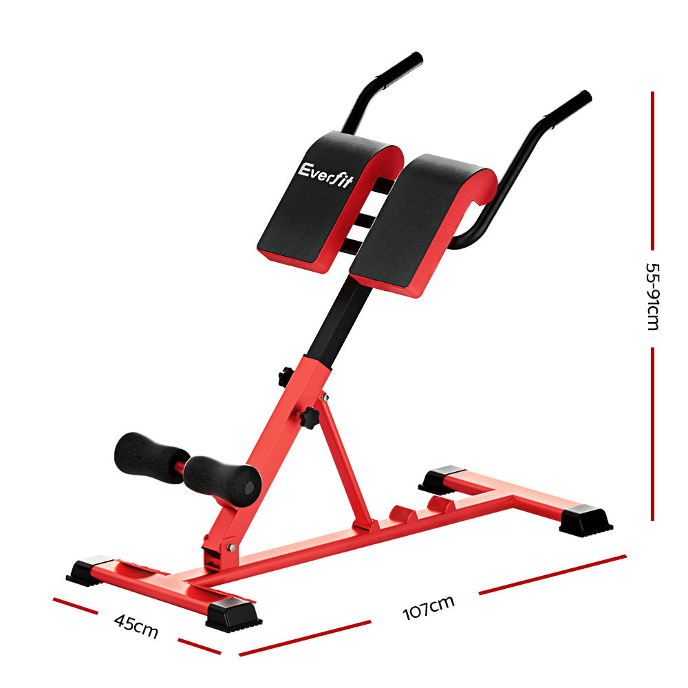 Roman Weight Bench Adjustable Roman Chair 10 in 1 Home Gym Fitness 200kg