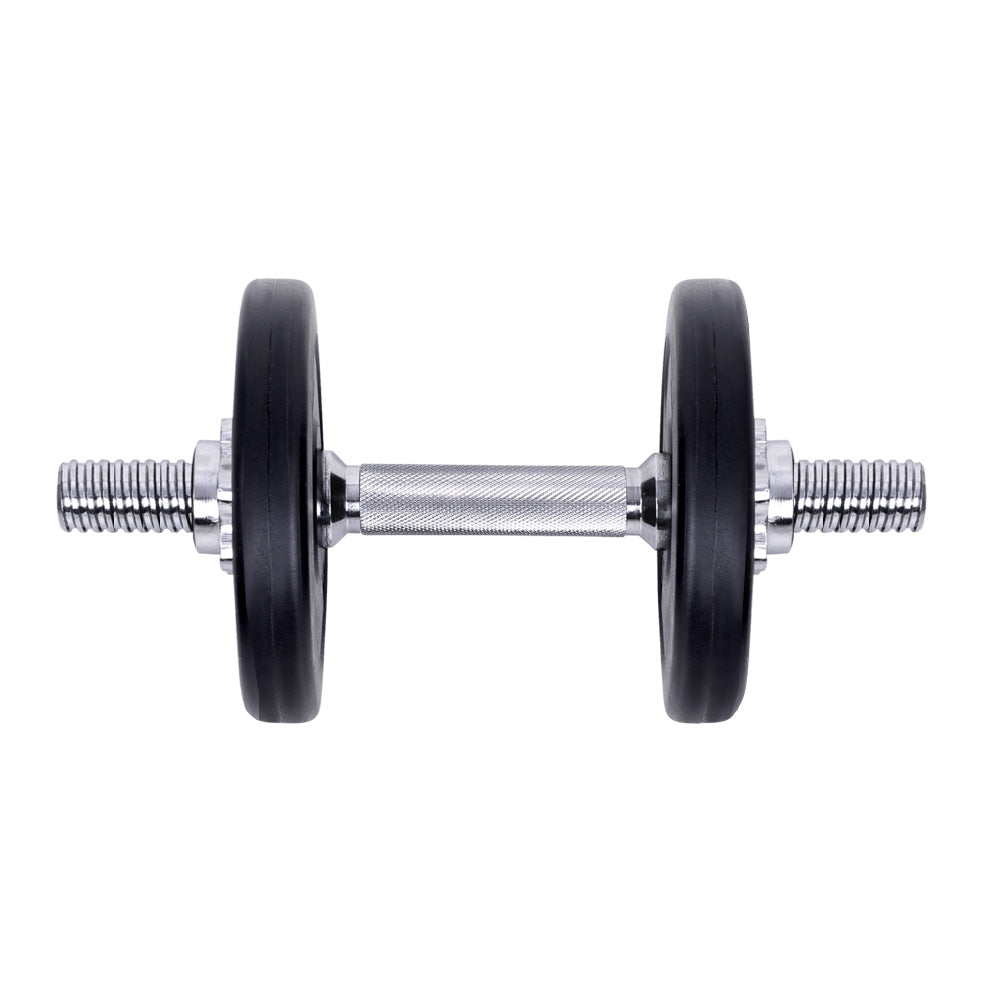 4-Plate 15kg Dumbbells Dumbbell Set Weight Training Plates Home Gym Fitness Exercise