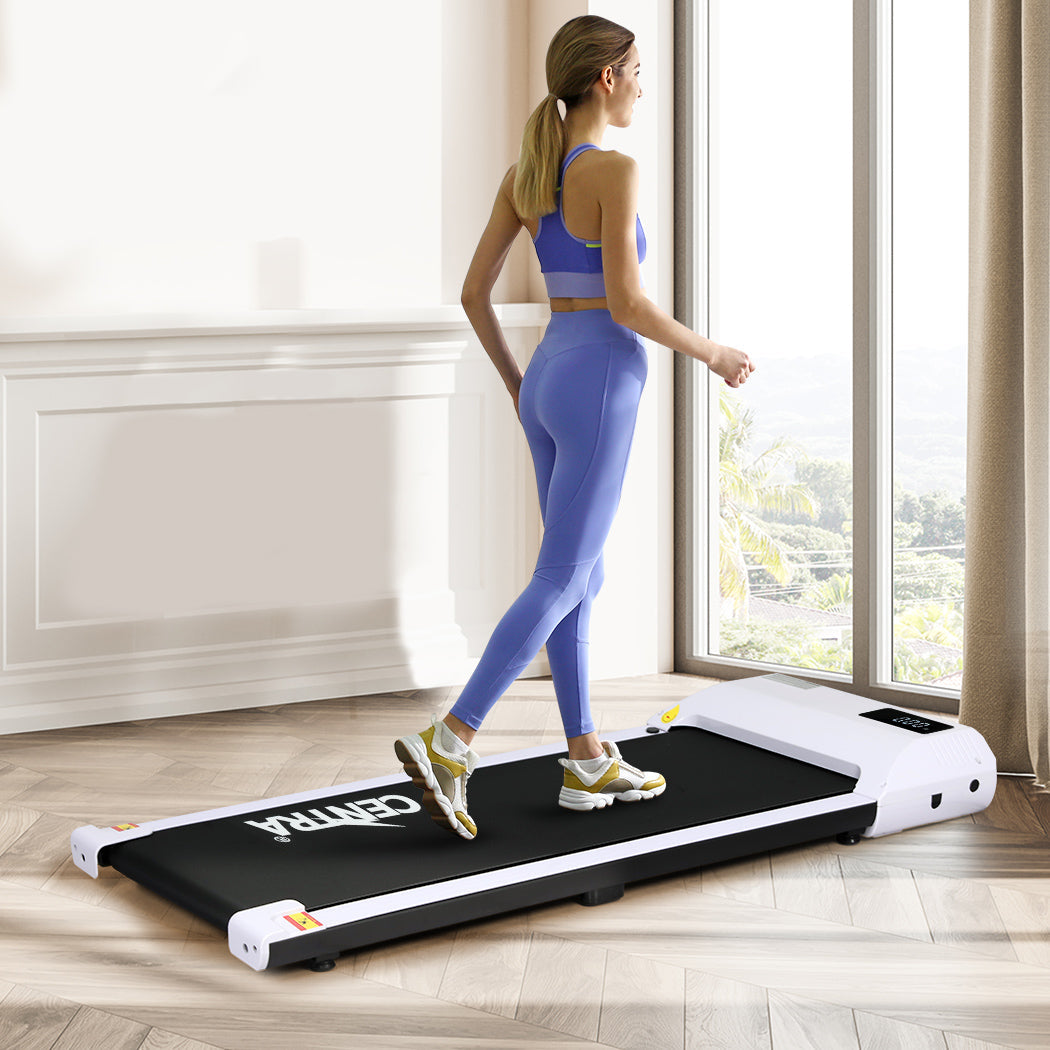 Treadmill Electric Exercise Machine - White