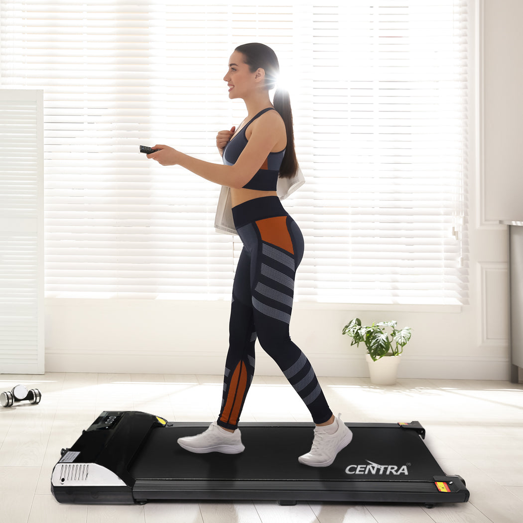 Electric Treadmill Walking Pad Home Office Gym Fitness Remote Control