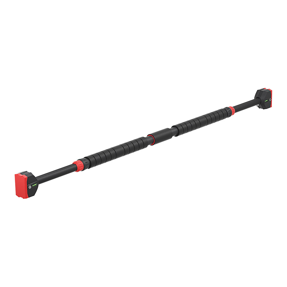 Adjustable Doorway Pull Up Bar 90CM-125CM Chin Up Bar Level Meter 300KG