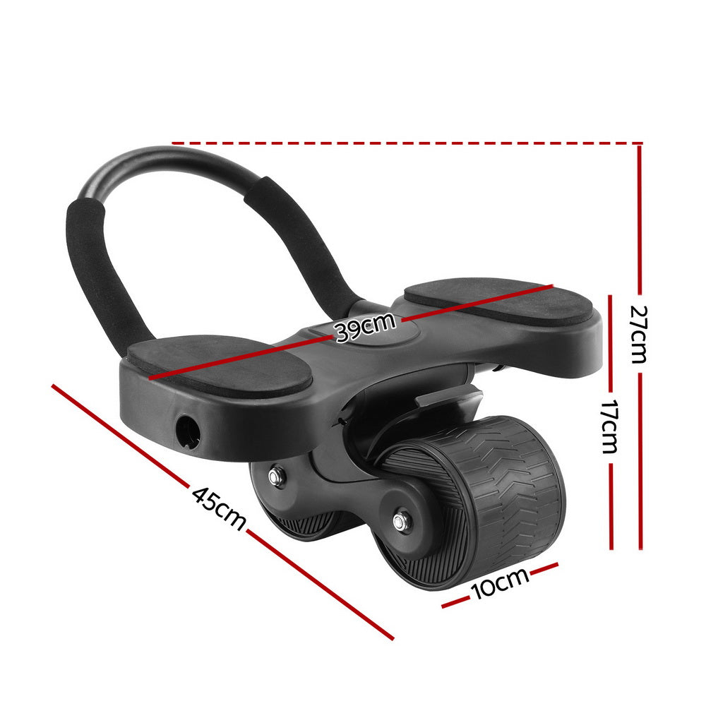 AB Roller Automatic Rebound Abdominal Exercise Wheel Home Gym Workout