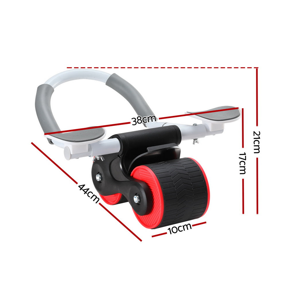AB Roller Automatic Rebound Abdominal Wheel with Knee Pad Home Gym Sport