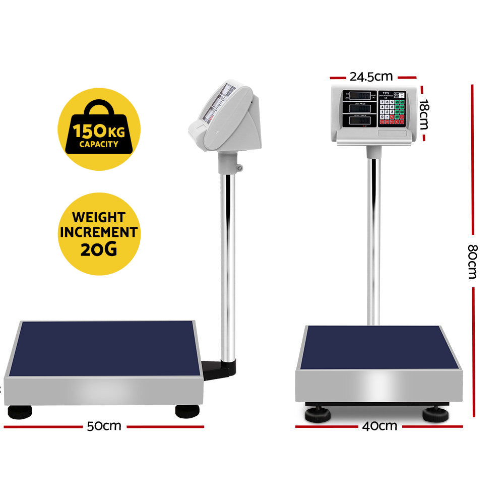 Platform Scale 150KG Digital Scales Electronic Postal Computing