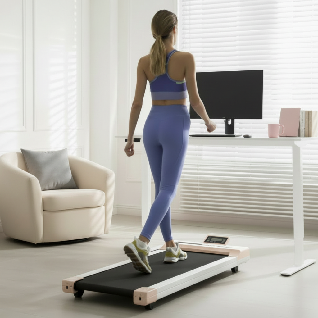 Artiss Treadmill with 120cm Automatic Standing Desk Electric Walking Pad