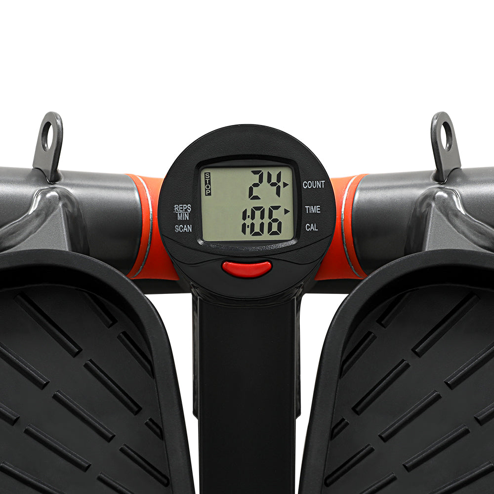 Mini Stepper with Resistance Rope Pedal Exercise Aerobic Workout 150KG
