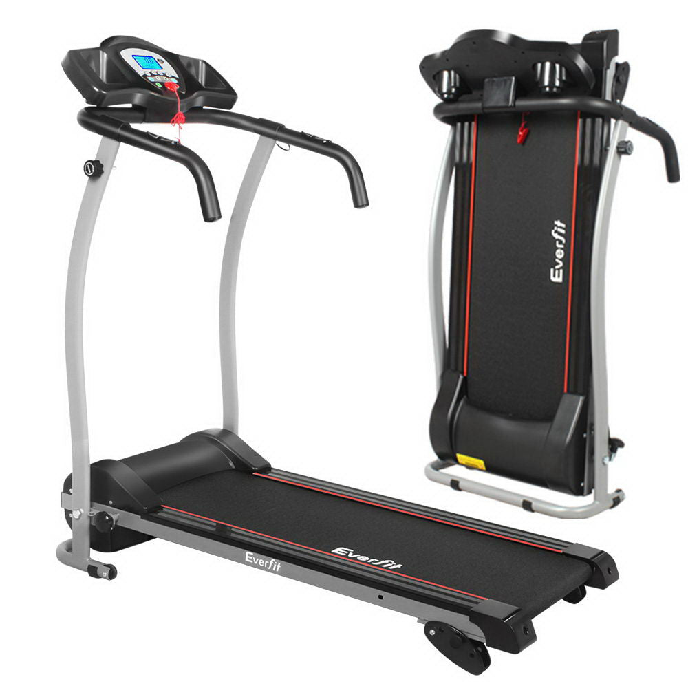 Treadmill Electric Home Gym Fitness Exercise Machine Foldable 360mm - Black