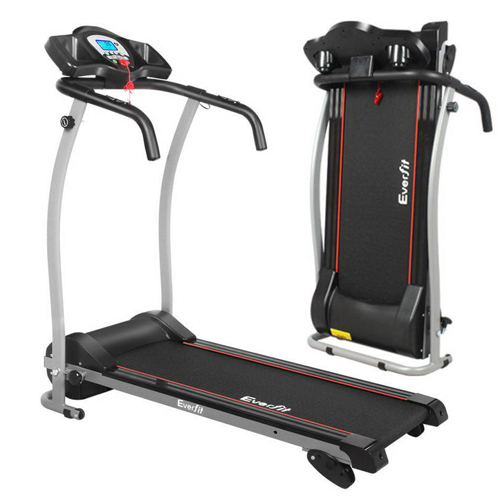 Treadmill Electric Home Gym Fitness Exercise Machine Foldable 360mm - Black