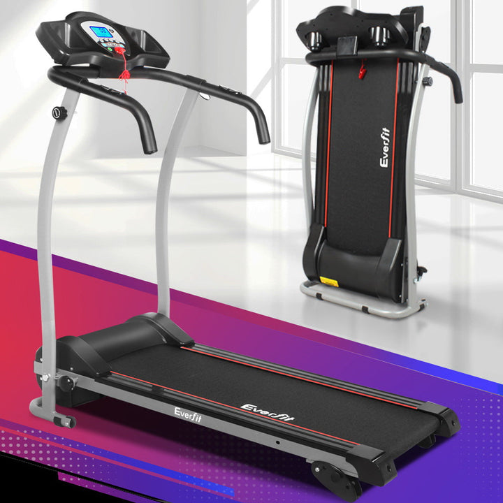 Treadmill Electric Home Gym Fitness Exercise Machine Foldable 360mm - Black