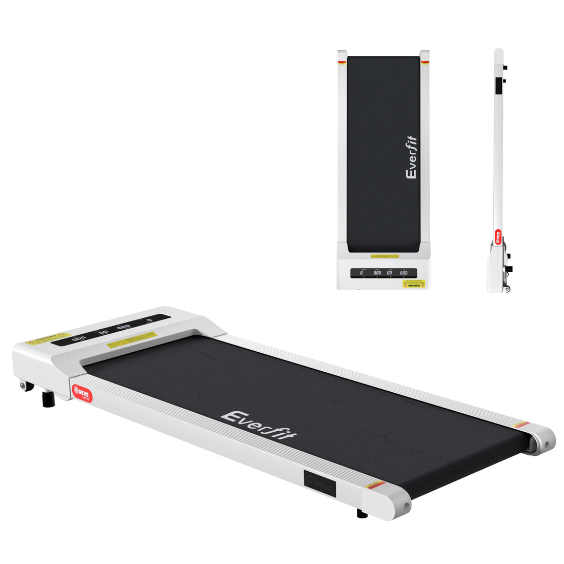 Treadmill Electric Walking Pad Under Desk Home Gym Fitness 360mm White