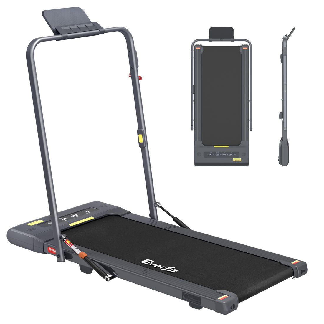 Everfit Treadmill Electric Walking Pad Under Desk Home Gym Fitness 400mm Grey