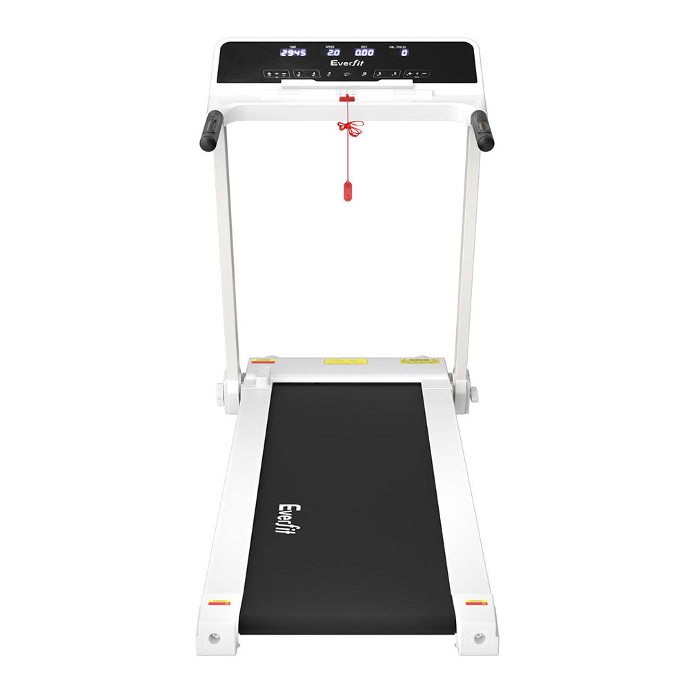 Treadmill Electric Home Gym Fitness Exercise Knob Foldable 420mm - White