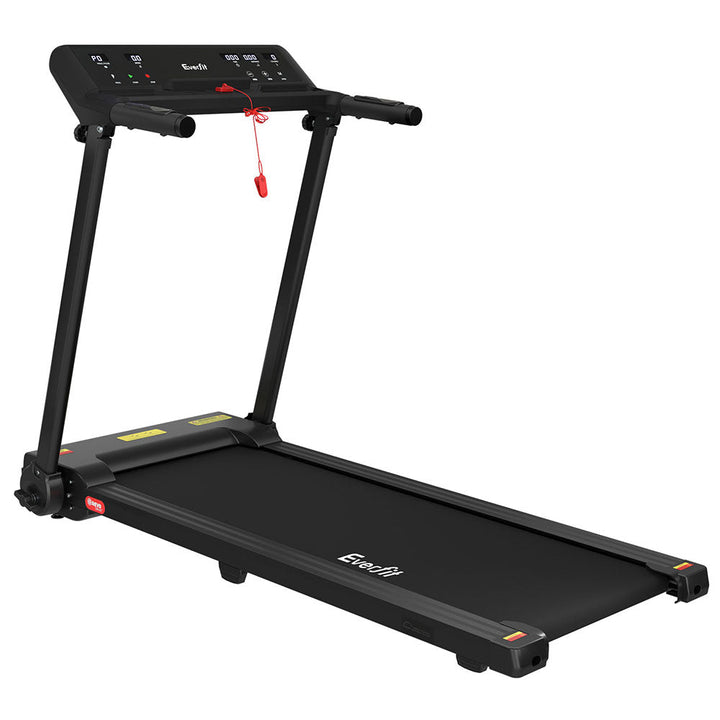 Treadmill Electric Home Gym Fitness Exercise Knob Foldable 450mm - Black