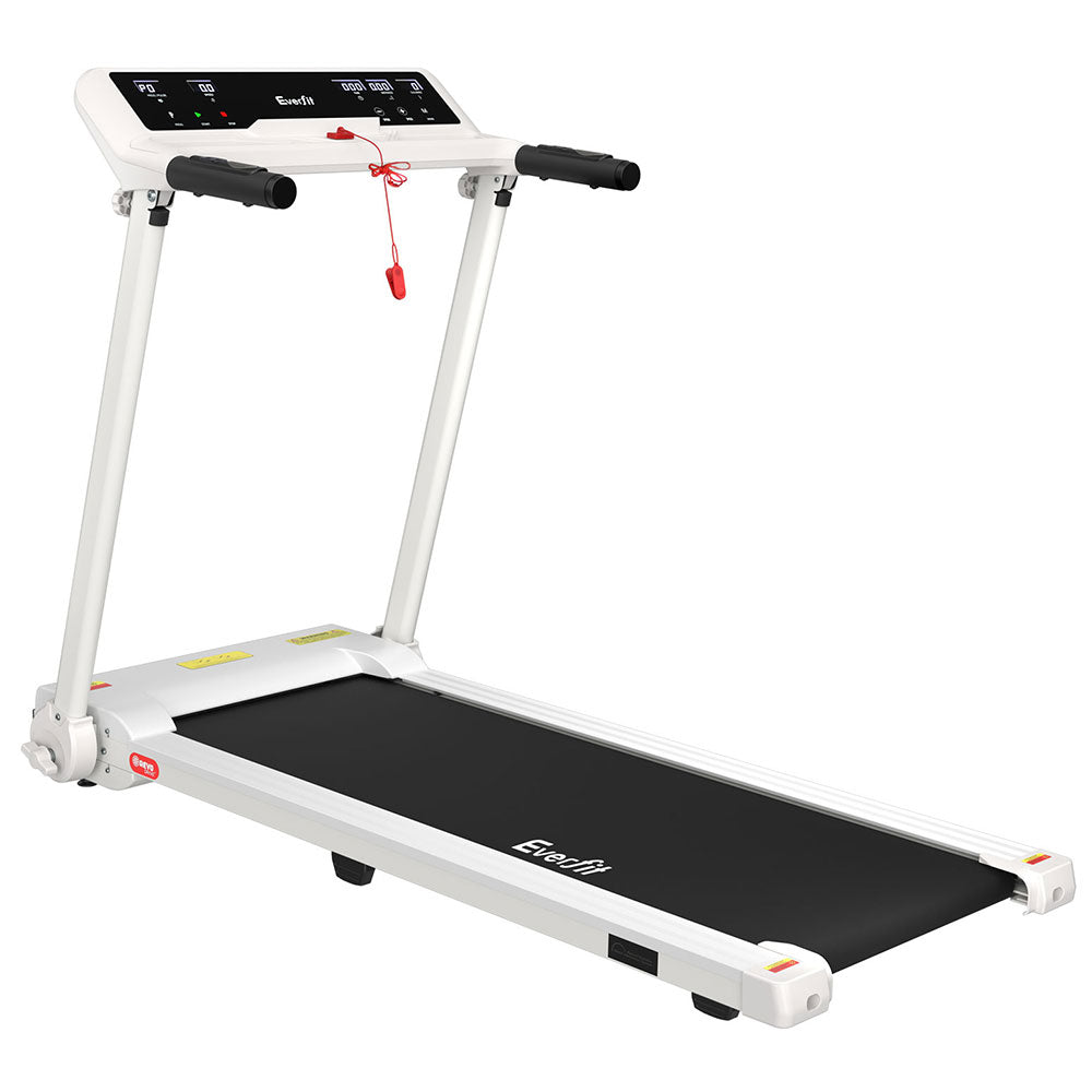 Treadmill Electric Home Gym Fitness Exercise Knob Foldable 450mm - White