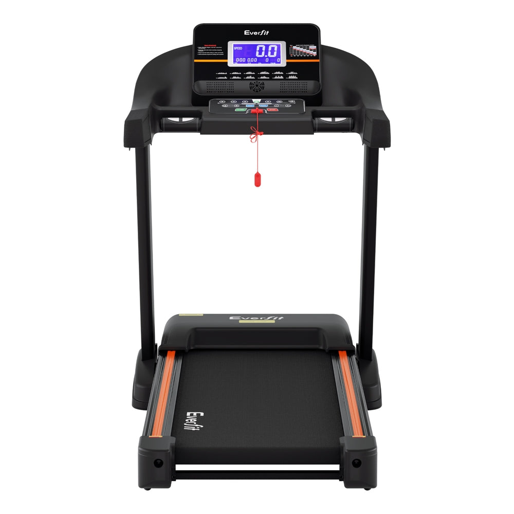 Treadmill Electric Auto Incline Home Gym Fitness Exercise Machine 490mm - Black