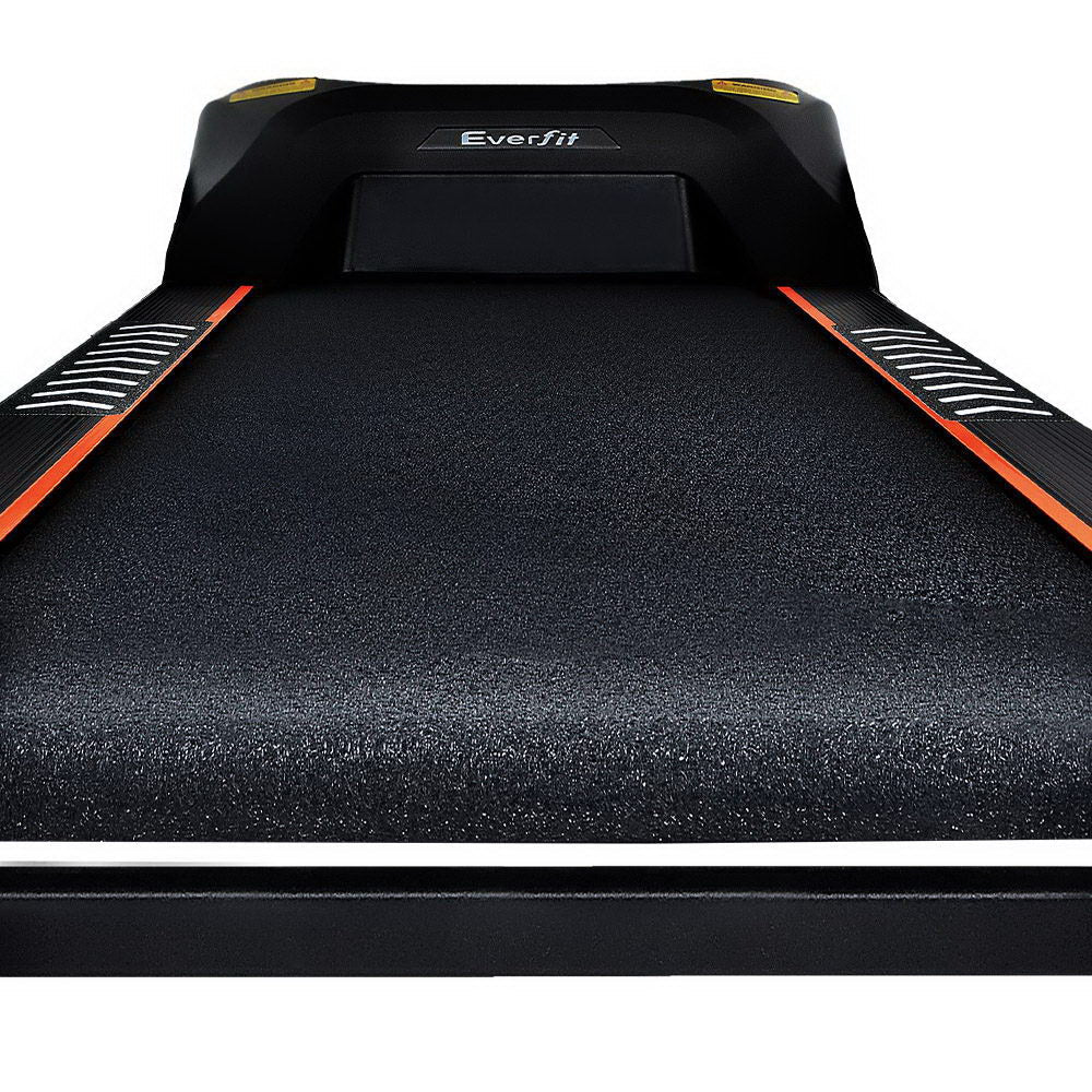 Treadmill Electric Auto Incline Home Gym Fitness Exercise Machine 450mm - Black
