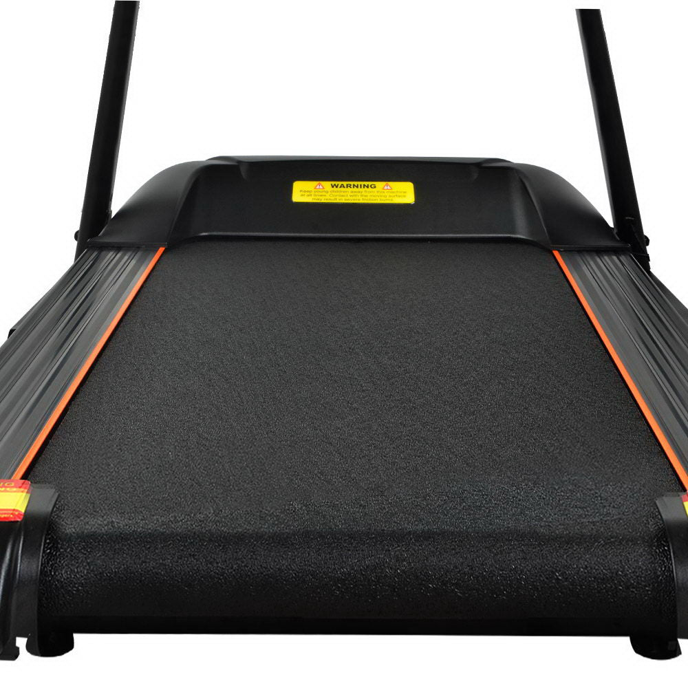 Treadmill Electric Home Gym Fitness Exercise Machine Foldable 400mm - Black