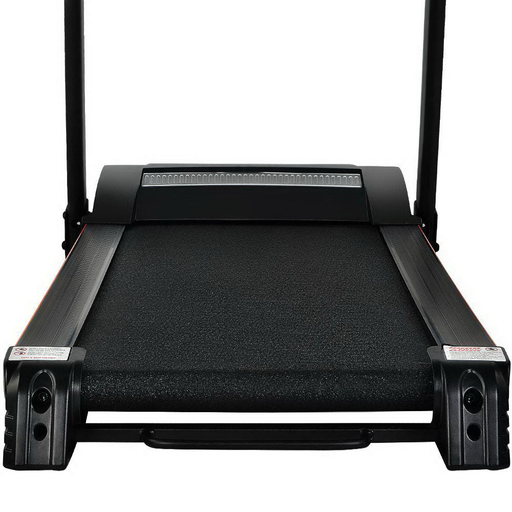 Treadmill Electric Home Gym Fitness Exercise Machine Hydraulic 420mm - Black