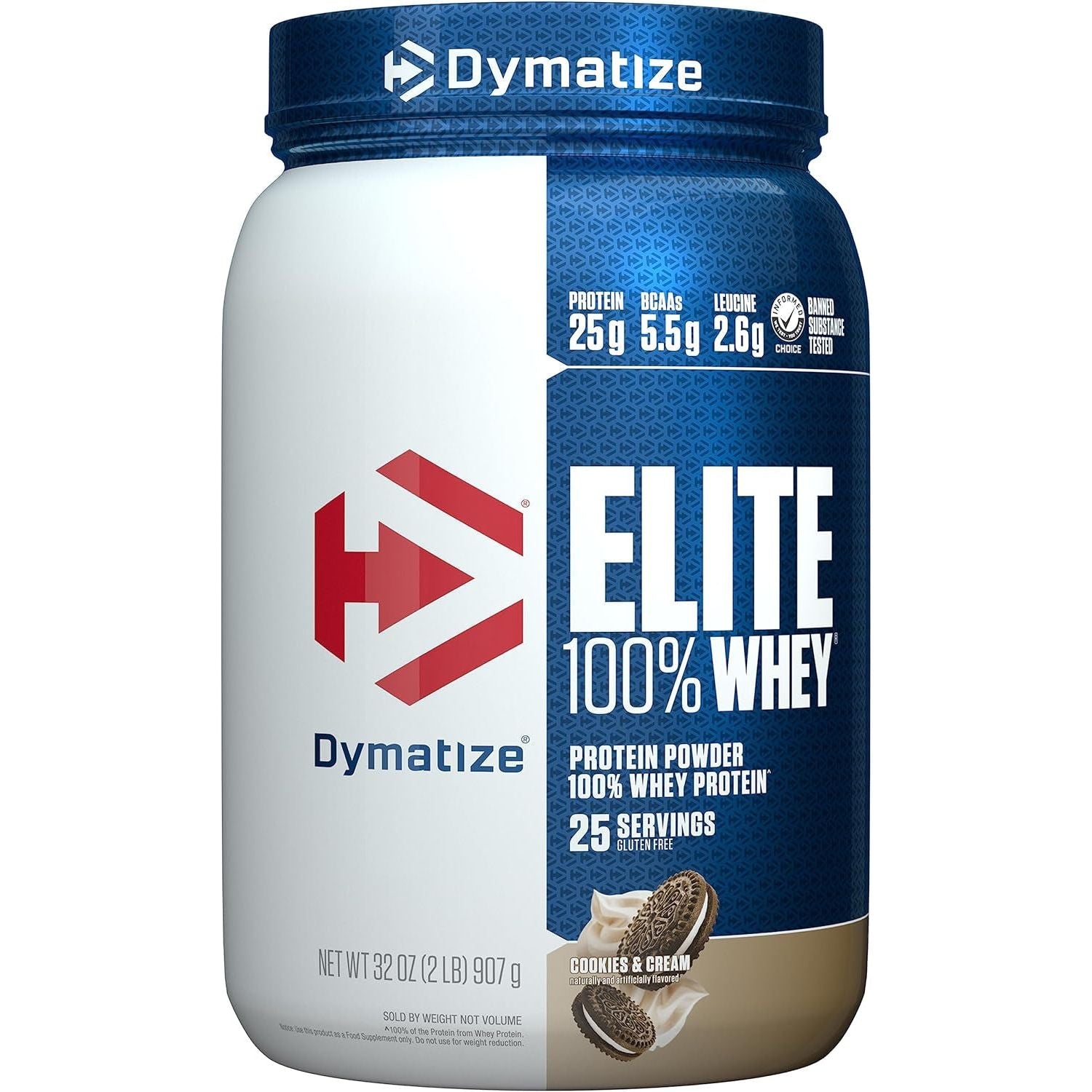 Elite 100% Whey Protein 63 Serves Gourmet Vanilla 2.3Kg
