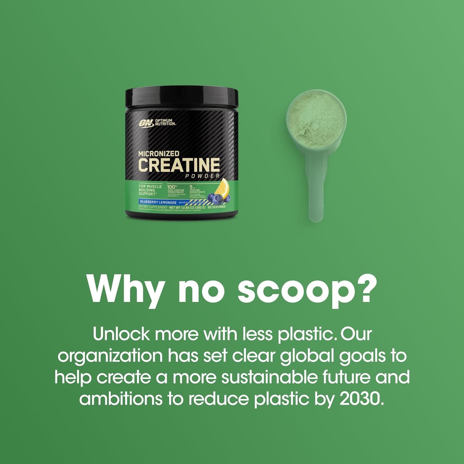 Micronised Creatine Blueberry Lemonade Powder 360 G