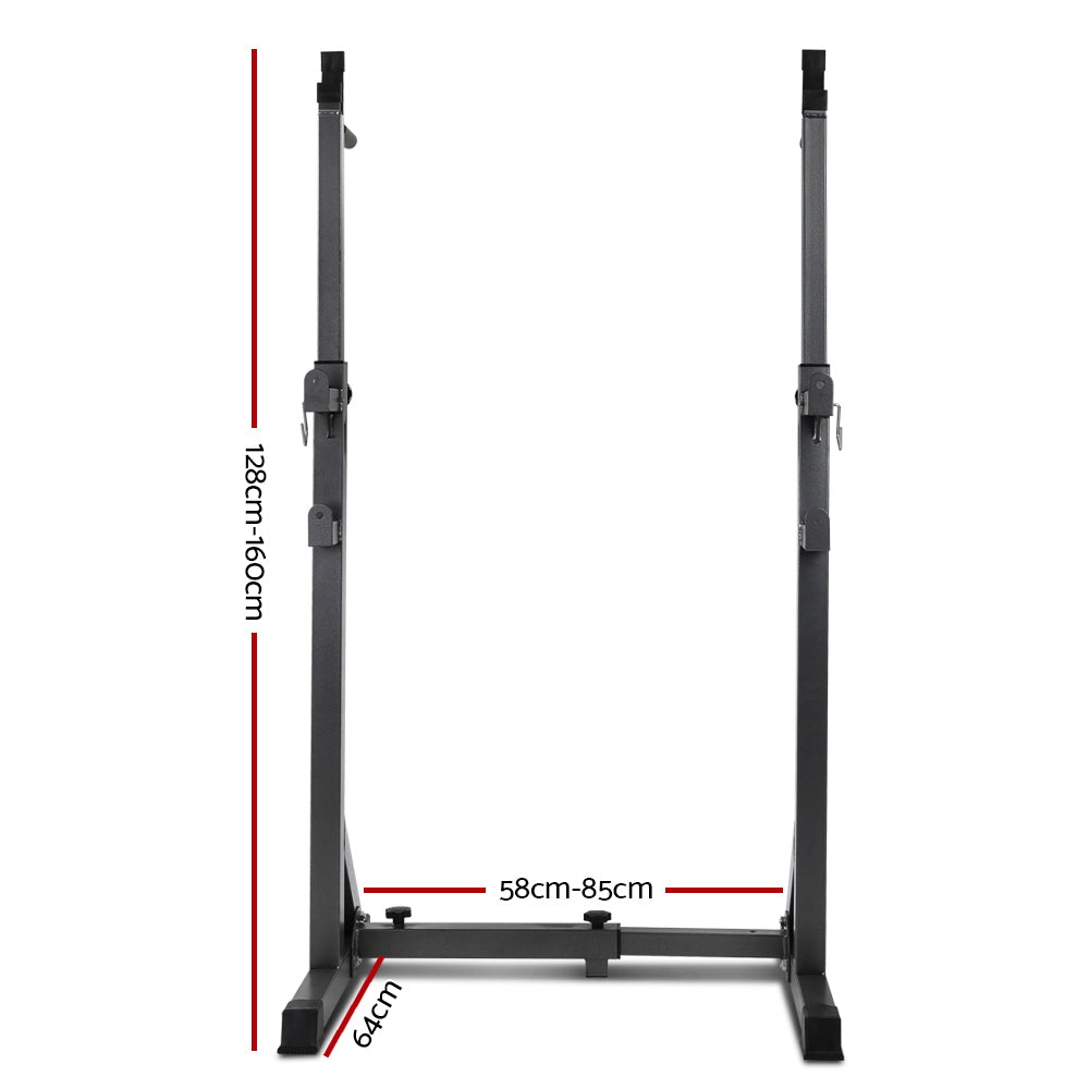 Weight Bench Adjustable Squat Rack Home Gym Equipment 300kg – Fit N Fuel