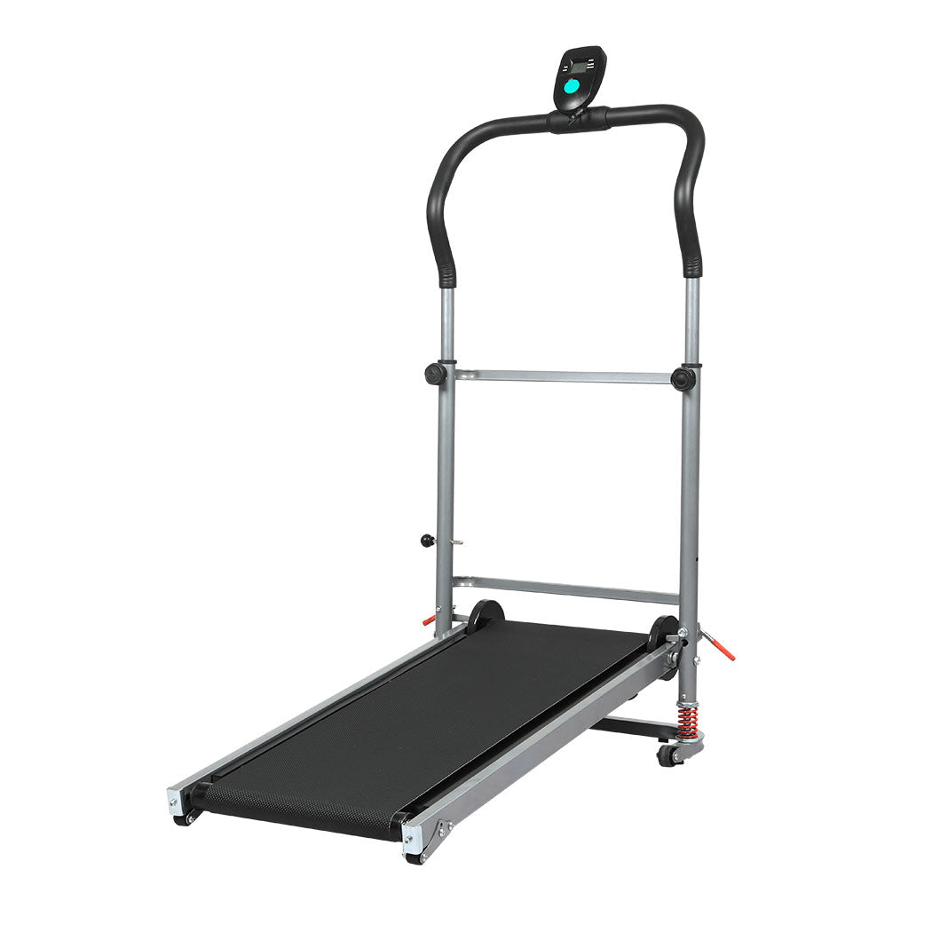 Manual Treadmill Mini Fitness - Black