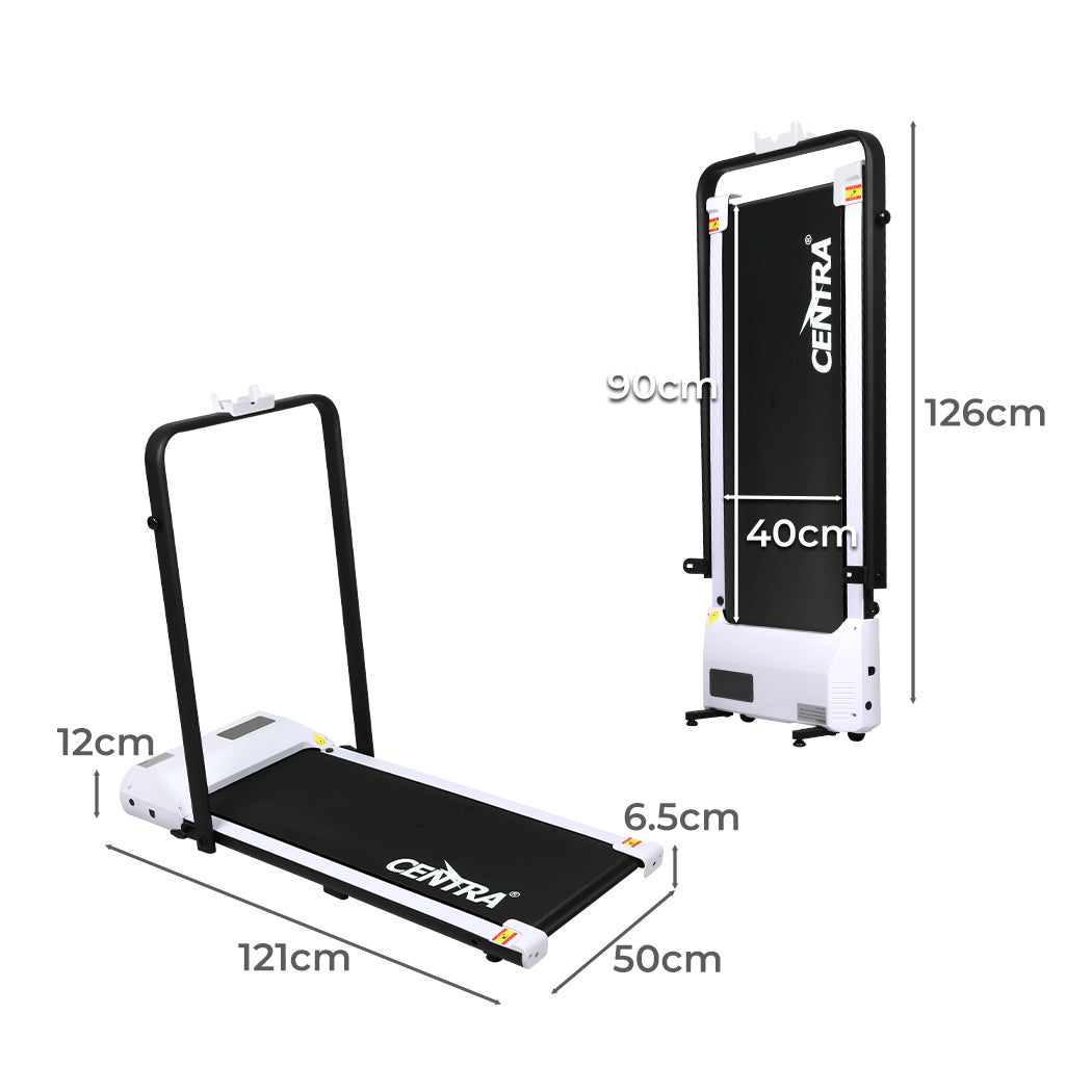 Treadmill Electric Exercise Machine - White
