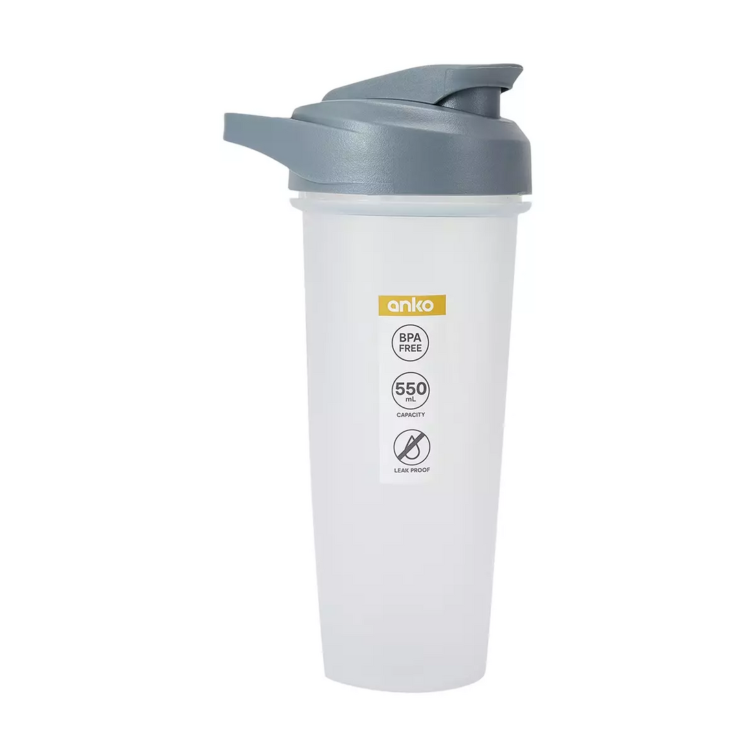 550ml Shaker Ball Sport Bottle Cup GYM Protein Supplement Drink Blender Mixer